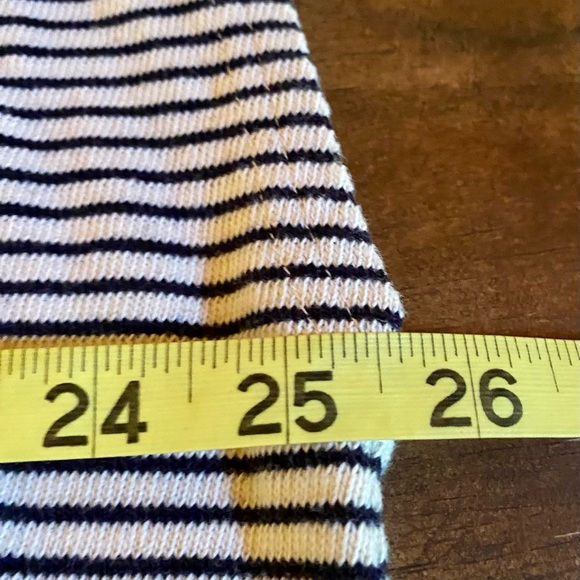 ✨Kleen cowl neck striped high-low top✨ - Picture 9 of 11